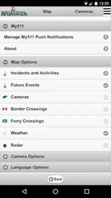 511 New Brunswick android App screenshot 0